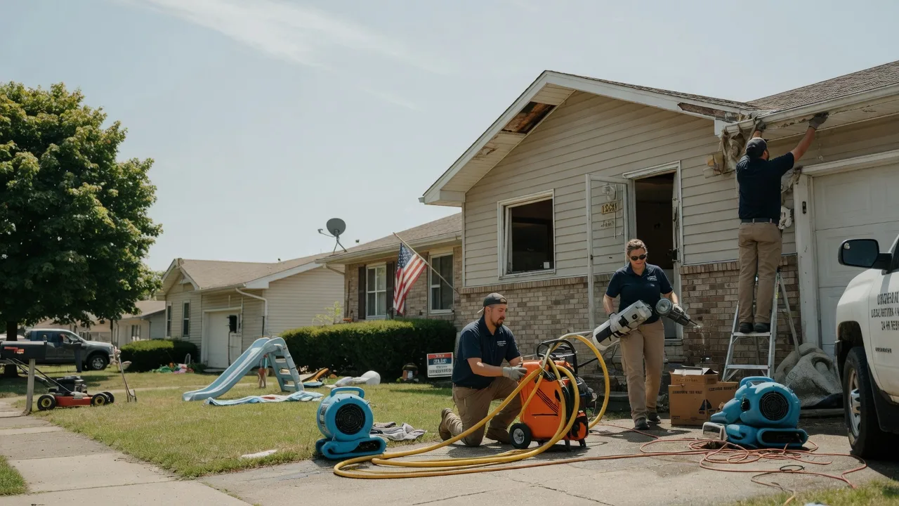 Water Damage Restoration in Sparks, OK near me